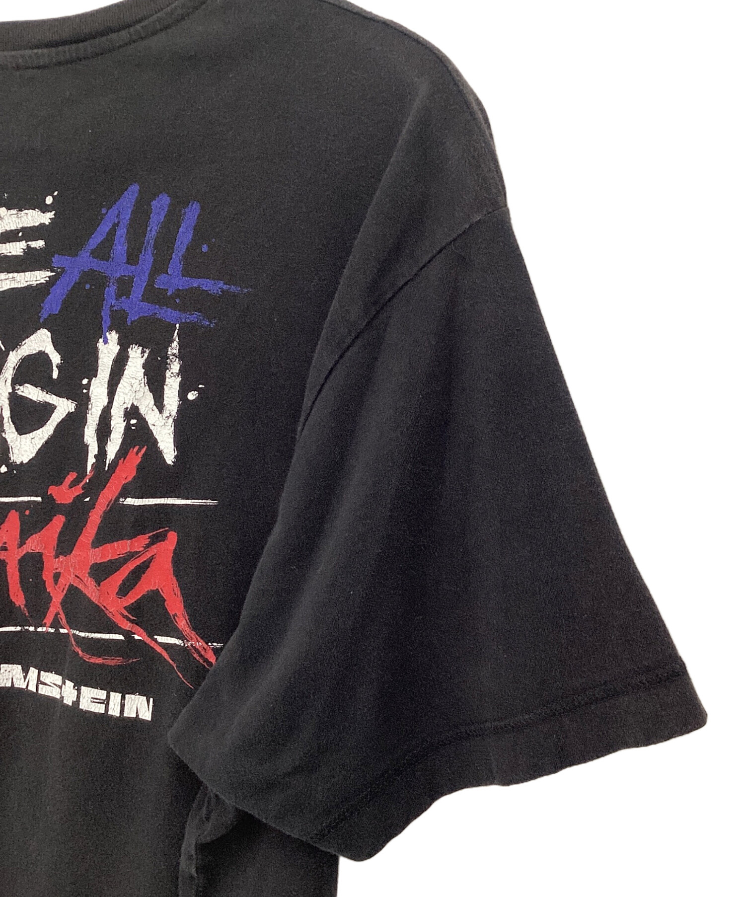 中古・古着通販】RAMMSTEIN (ラムシュタイン) バンドTシャツ ブラック