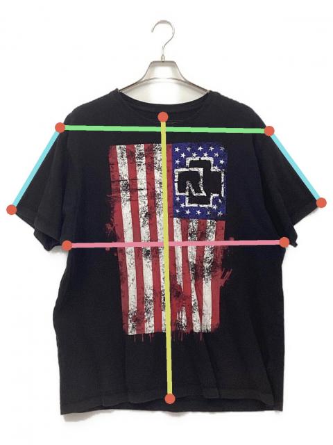 中古・古着通販】RAMMSTEIN (ラムシュタイン) バンドTシャツ ブラック