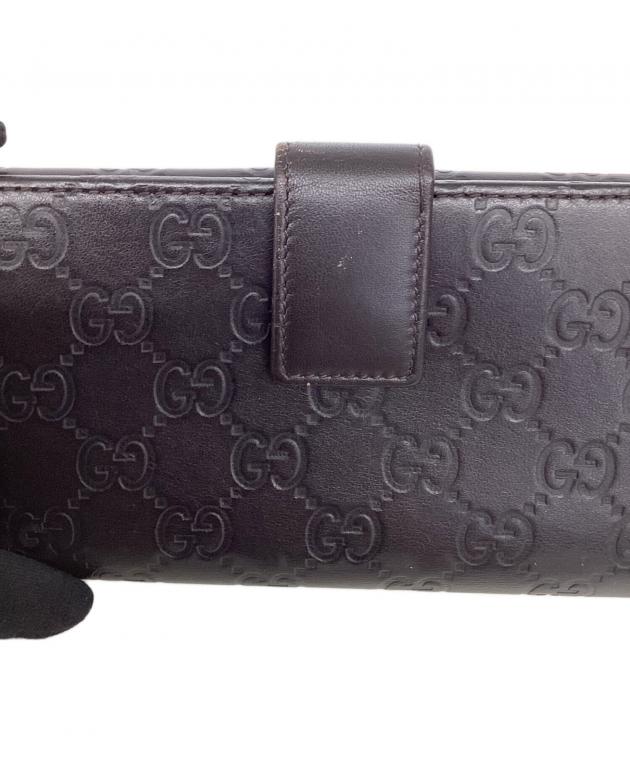 中古・古着通販】GUCCI (グッチ) グッチ/231841/長財布 ブラウン