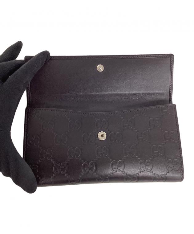 ふ専用 中古・古着通販】GUCCI (グッチ) グッチ/231841/長財布 ブラウン