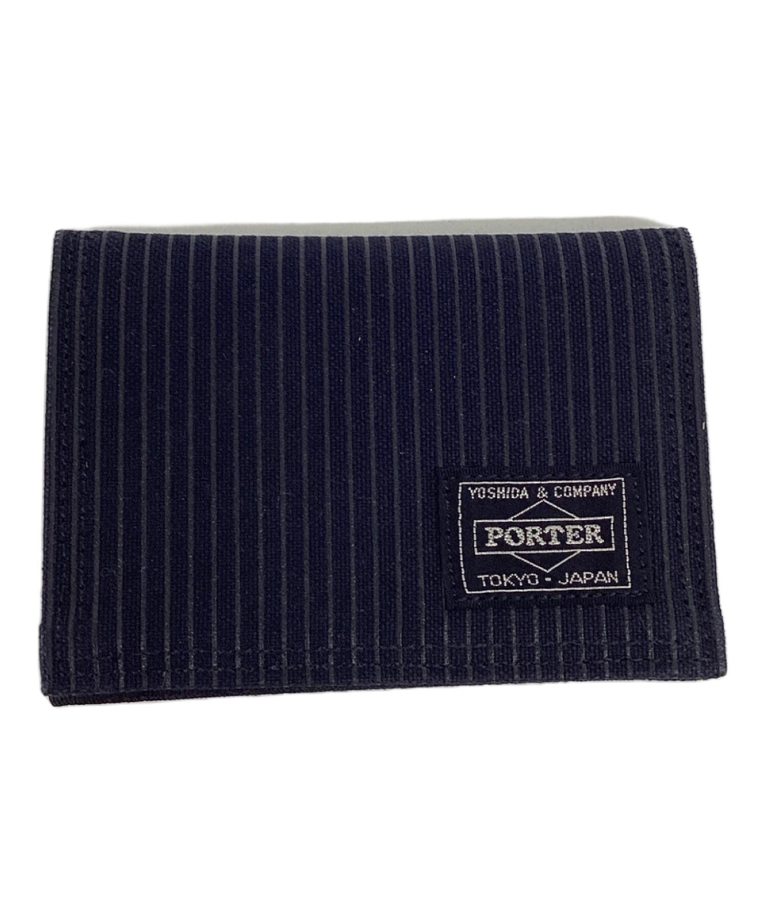 7*6様 【タグ付 廃盤モデル 定価5.5万】PORTER×BLUEBLUE デ 中古・古着通販】PORTER (ポーター) ポーター/650-08617/カードケース