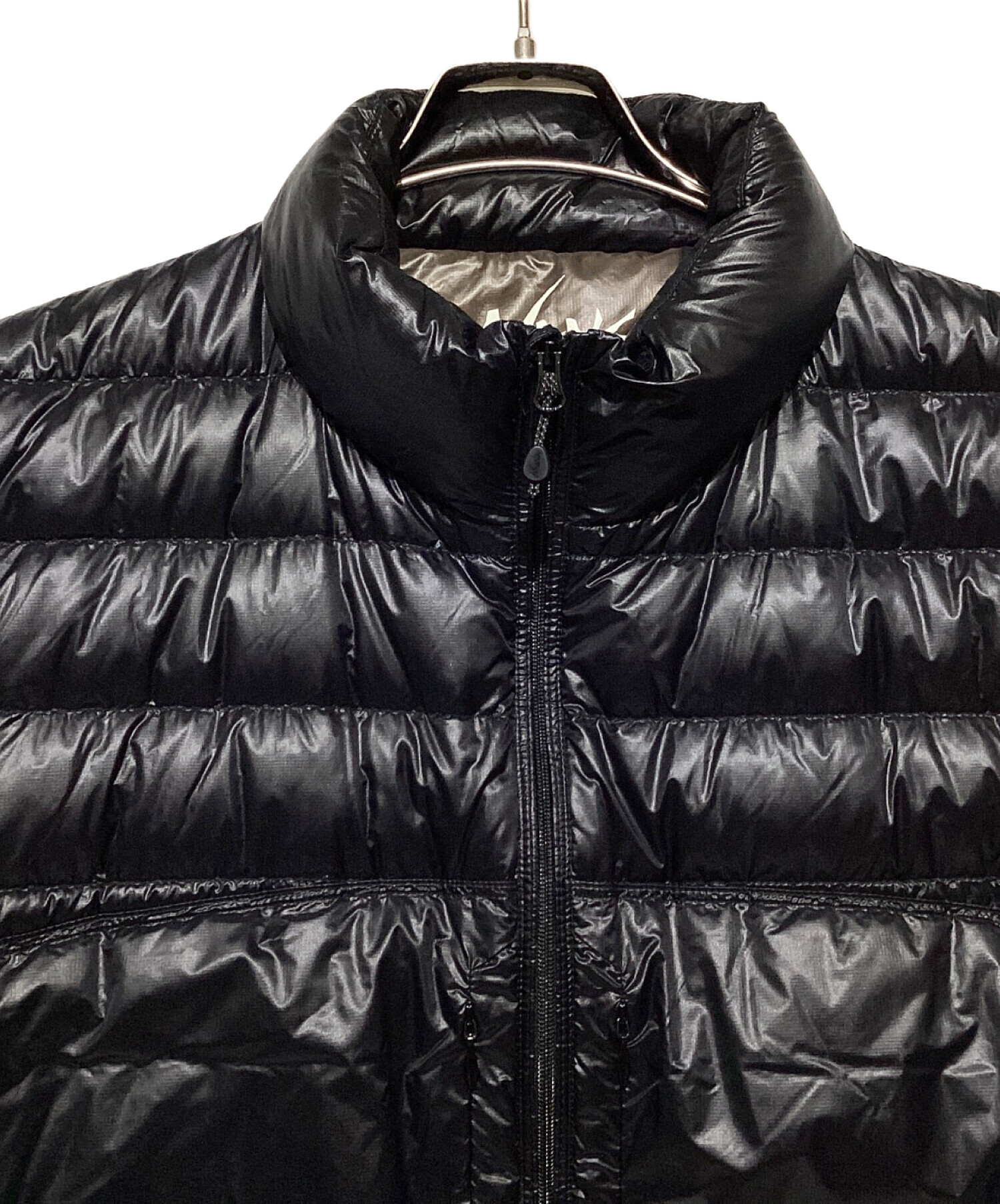 中古・古着通販】NANGA (ナンガ) ダウンベスト ブラック×ブラウン