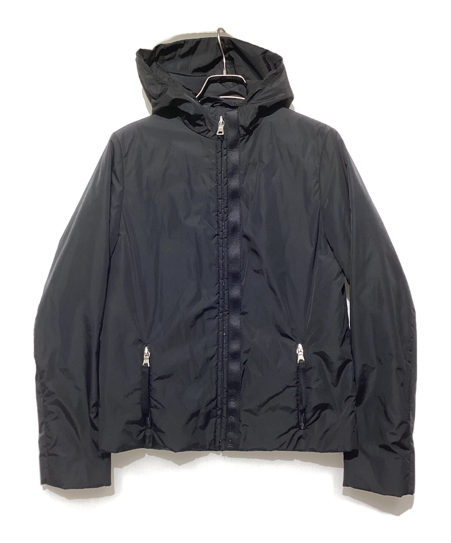 中古・古着通販】PRADA (プラダ) ナイロンジャケット ブラック サイズ 