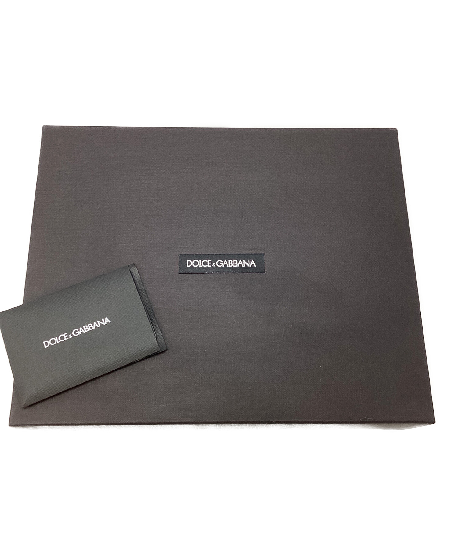 ◆美品◆Dolce & Gabbana◆フリルブラックレザーショルダークラッチ◆ 中古・古着通販】DOLCE & GABBANA (ドルチェ＆ガッバーナ) ドルチェ