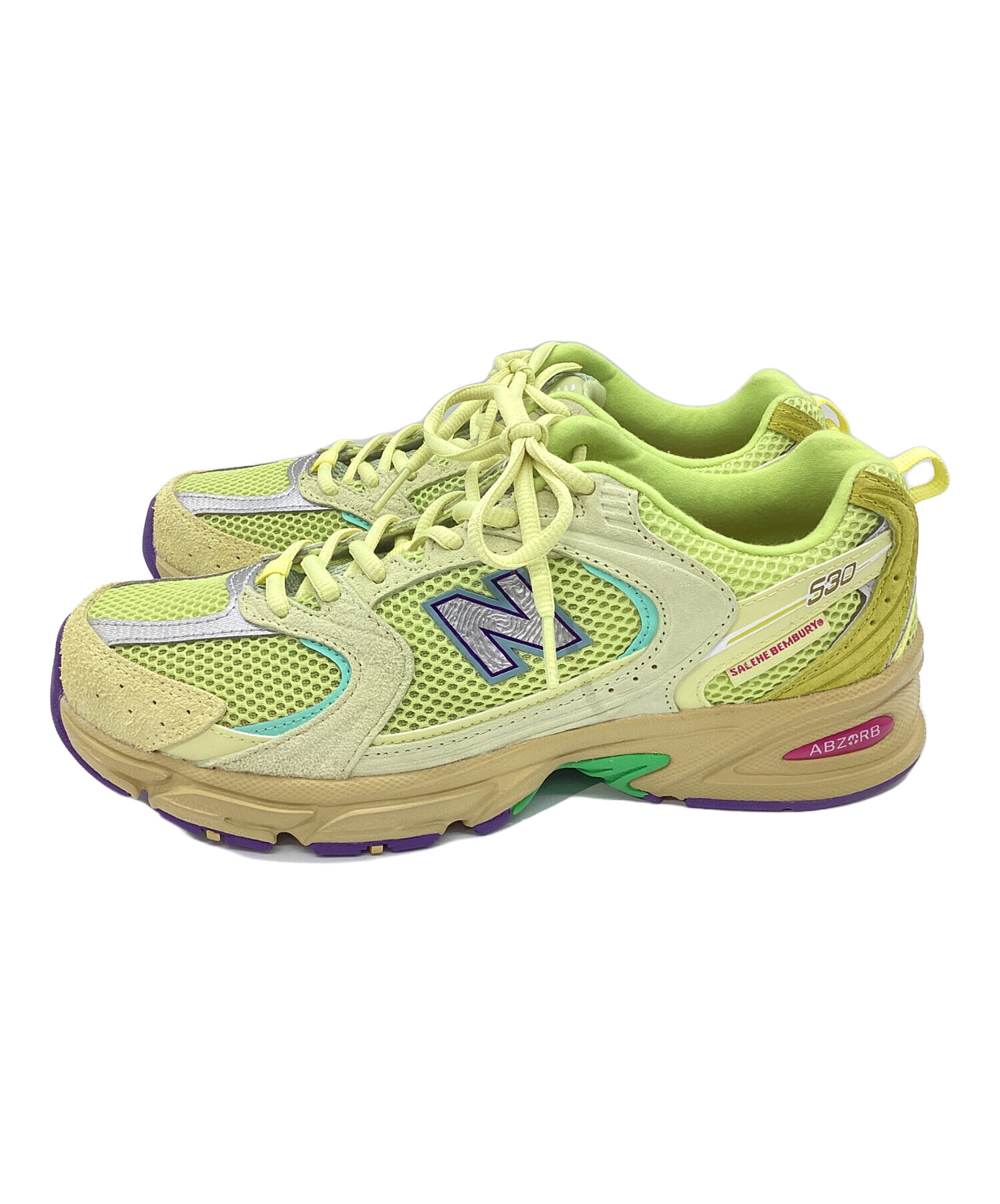 中古・古着通販】NEW BALANCE (ニューバランス) スニーカー イエロー