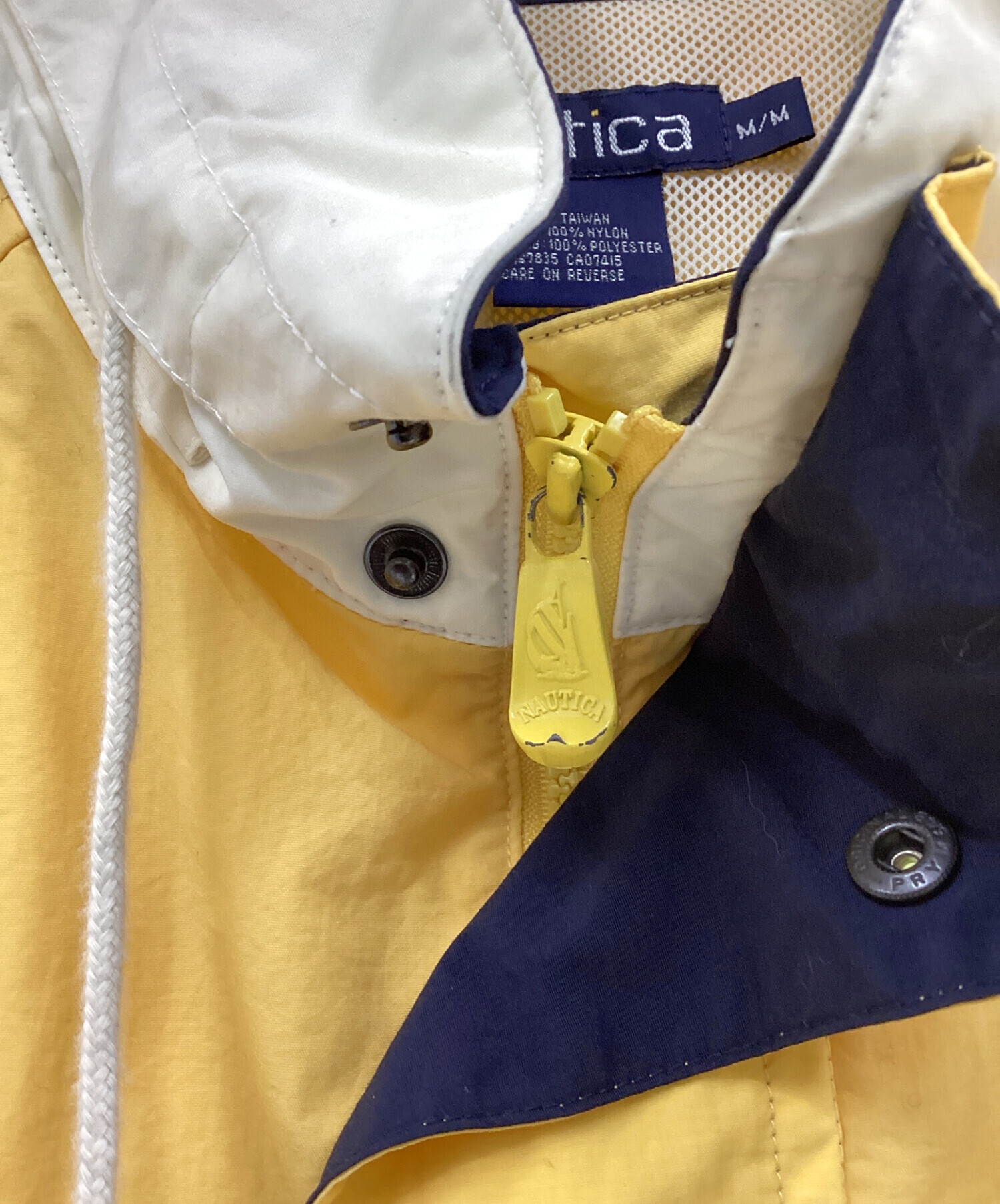 中古・古着通販】NAUTICA (ノーティカ) ナイロンジャケット イエロー