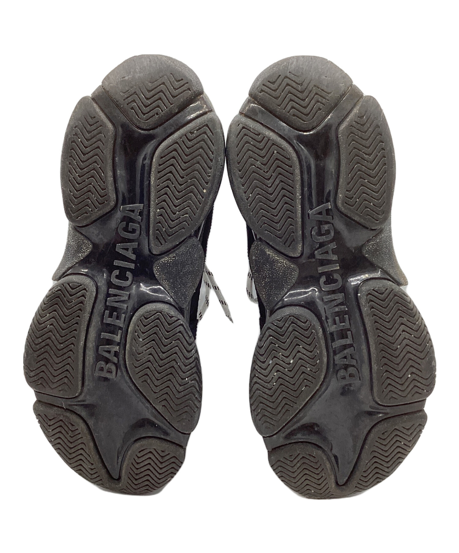 バレンシアガ　黒　ブラック　スニーカー　37 バレンシアガスニーカー 37cm