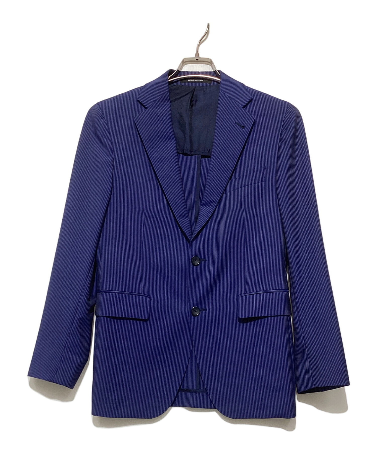 美品】44サイズ TAGLIATORE テーラードジャケット ネイビー 美品】44サイズ TAGLIATORE テーラードジャケット ネイビー