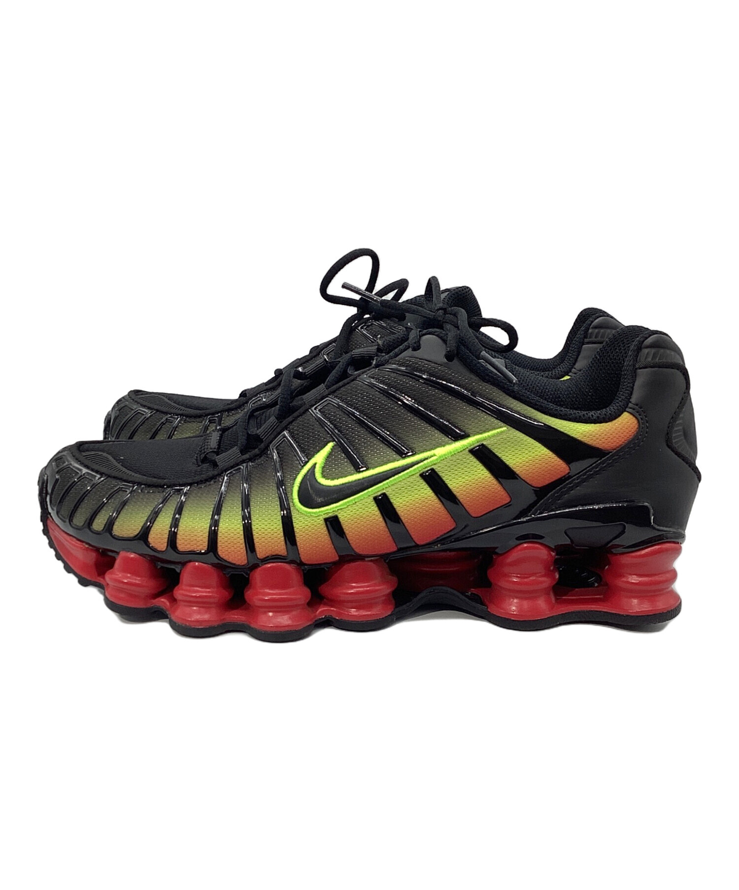 中古・古着通販】NIKE (ナイキ) WMNS SHOX TL VOLT ブラック サイズ:26 