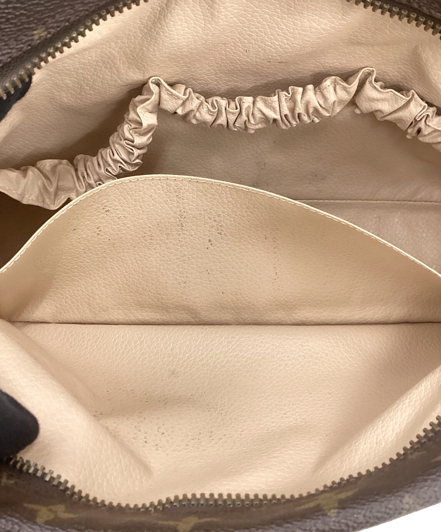 美品　ルイヴィトン モノグラム 大きめサイズ　ポーチ ドゥミロンド ベタ除去済み 中古・古着通販】LOUIS VUITTON (ルイ ヴィトン) ルイヴィトン