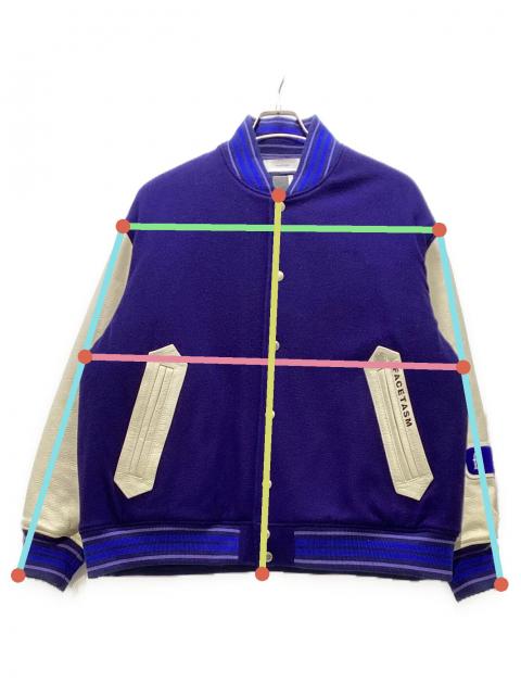 中古・古着通販】FACETASM (ファセッタズム) STAY GOLD STADIUM JACKET