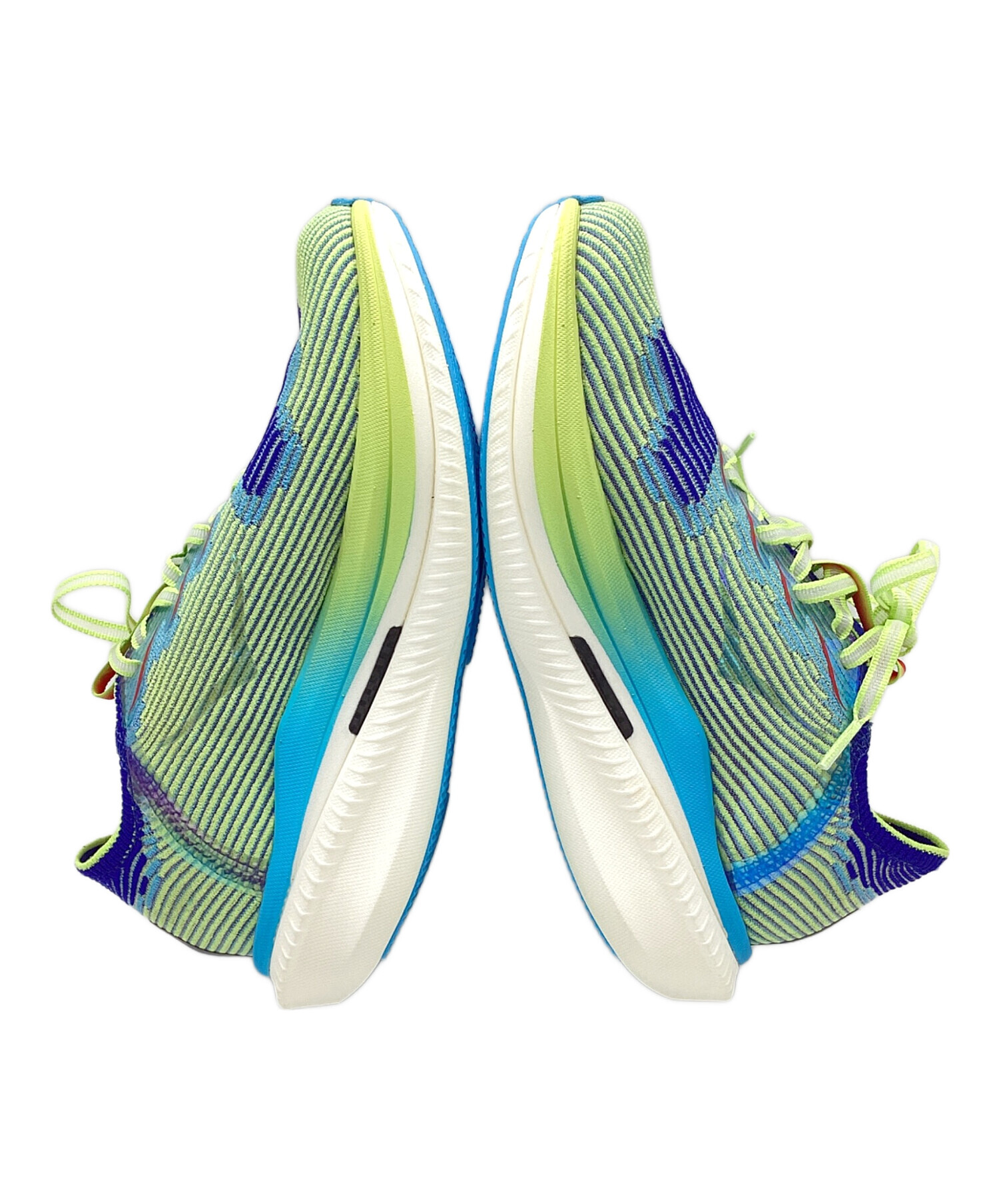 HOKAONEONE (ホカオネオネ) CIELO X1 ブルー×黄緑 28cm ホカ オネオネ