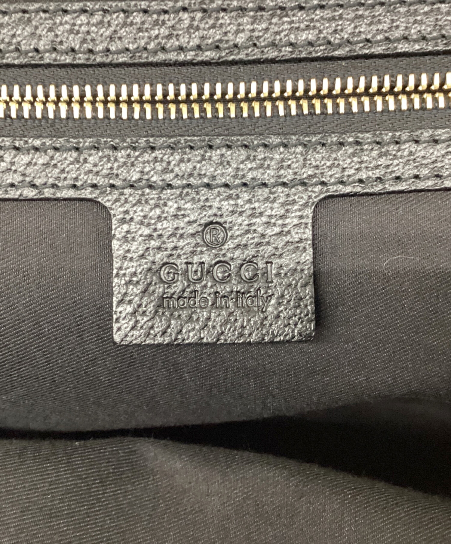 中古・古着通販】GUCCI (グッチ) グッチ/131023/ハンドバッグ ブラック