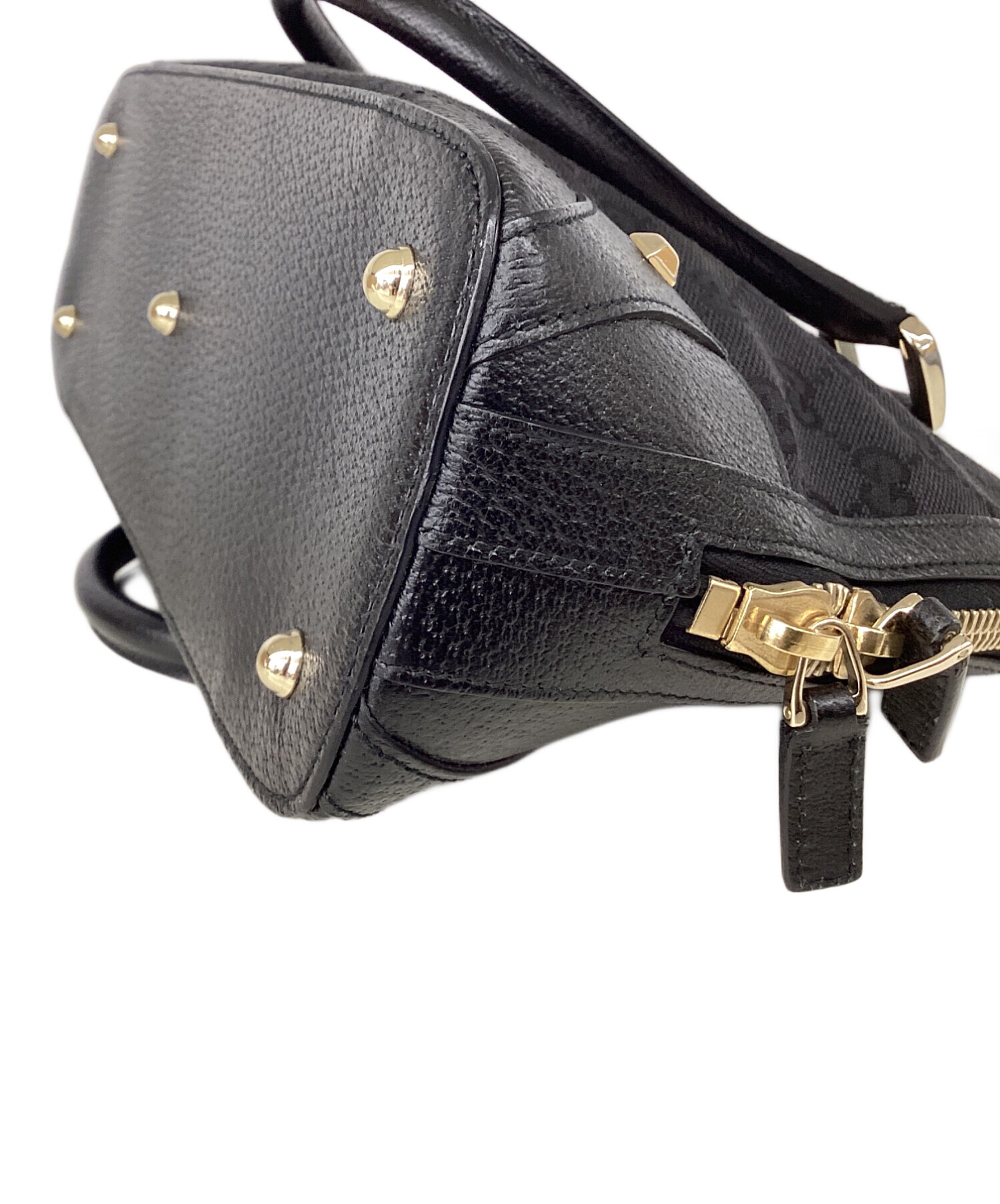 中古・古着通販】GUCCI (グッチ) グッチ/131023/ハンドバッグ ブラック