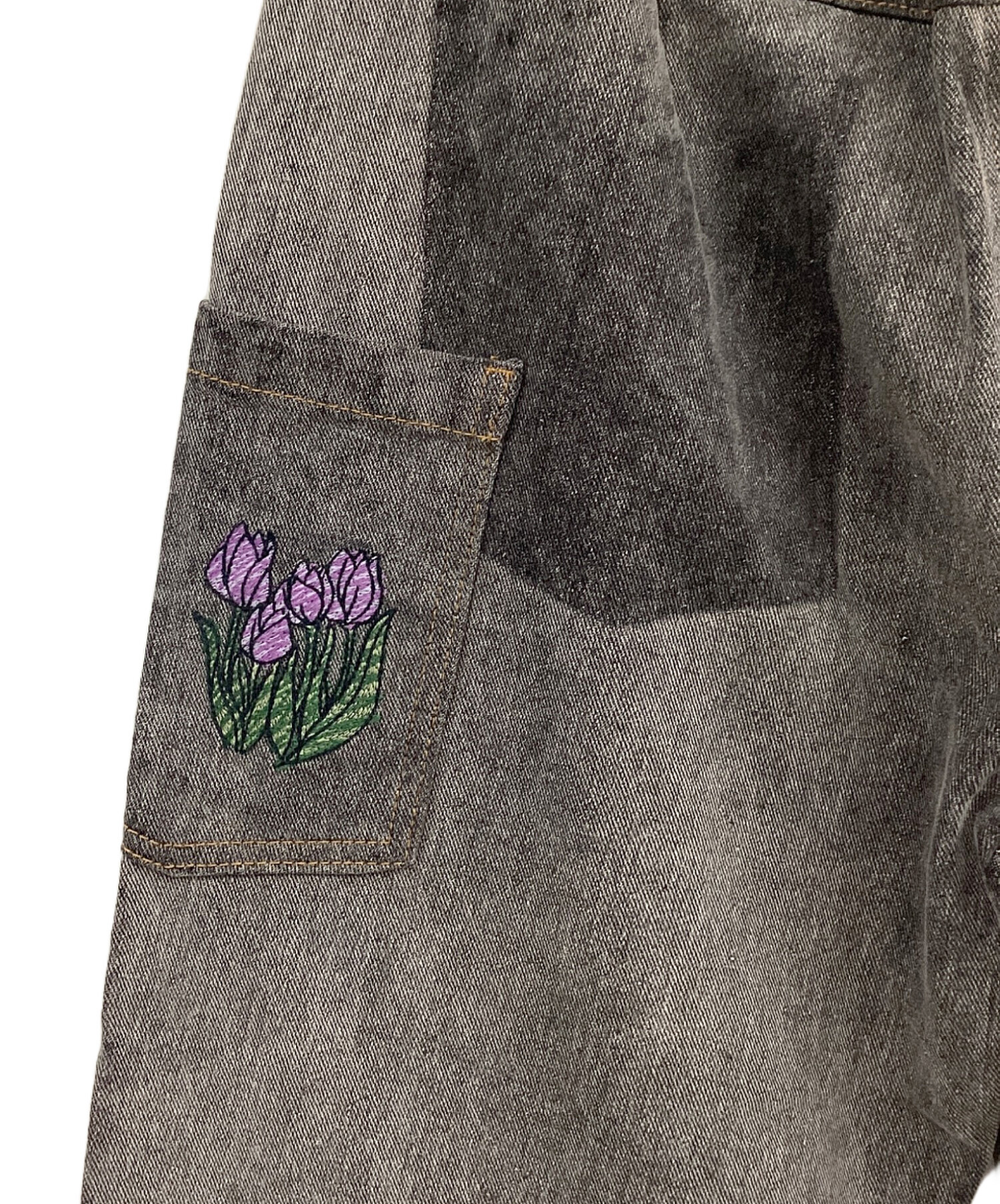 中古・古着通販】Left Alone (レフトアローン) PEEL OFF DENIM PANTS