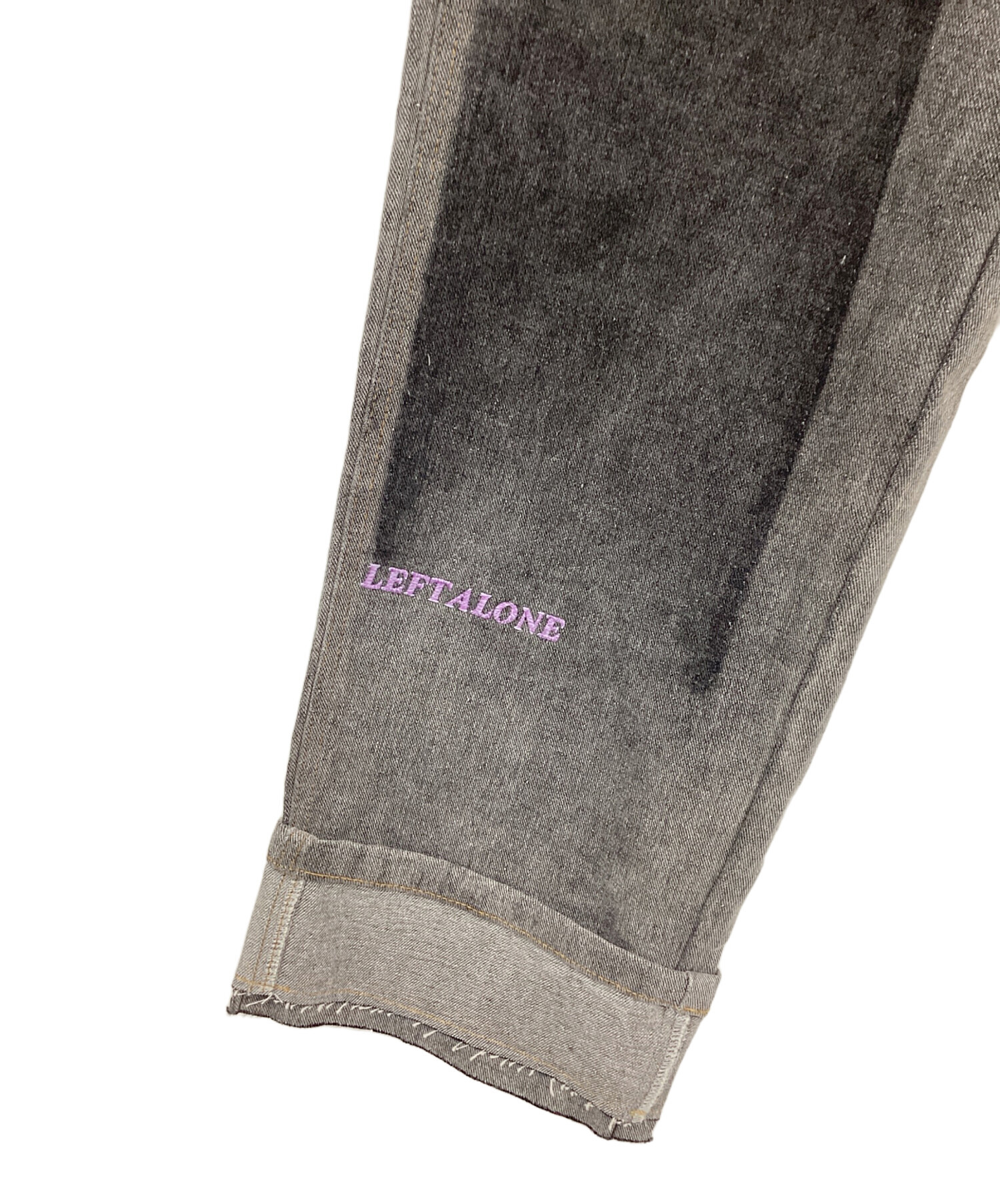 中古・古着通販】Left Alone (レフトアローン) PEEL OFF DENIM PANTS