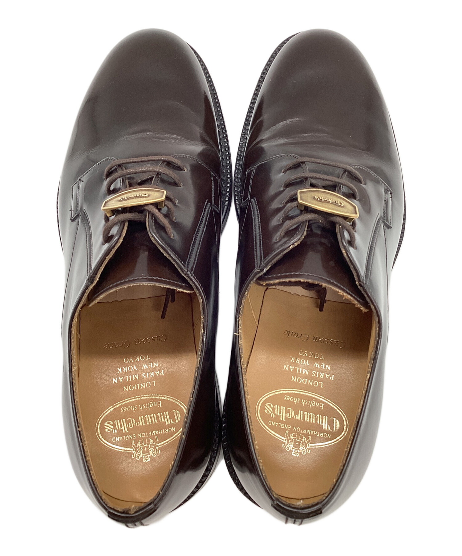 Church's Custom Grade ブラウン ドレスシューズ Church's Custom