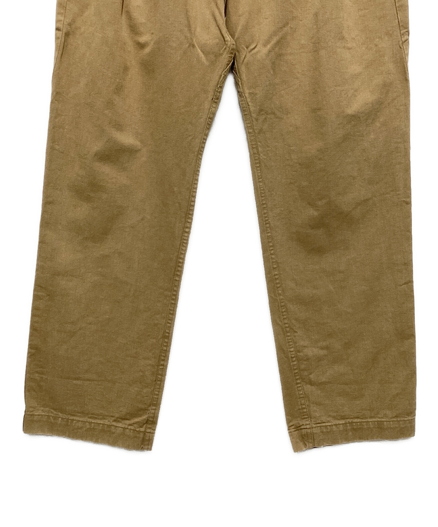 中古・古着通販】VISVIM (ビズビム) HAKAMA PANTS UNBANDED ベージュ 