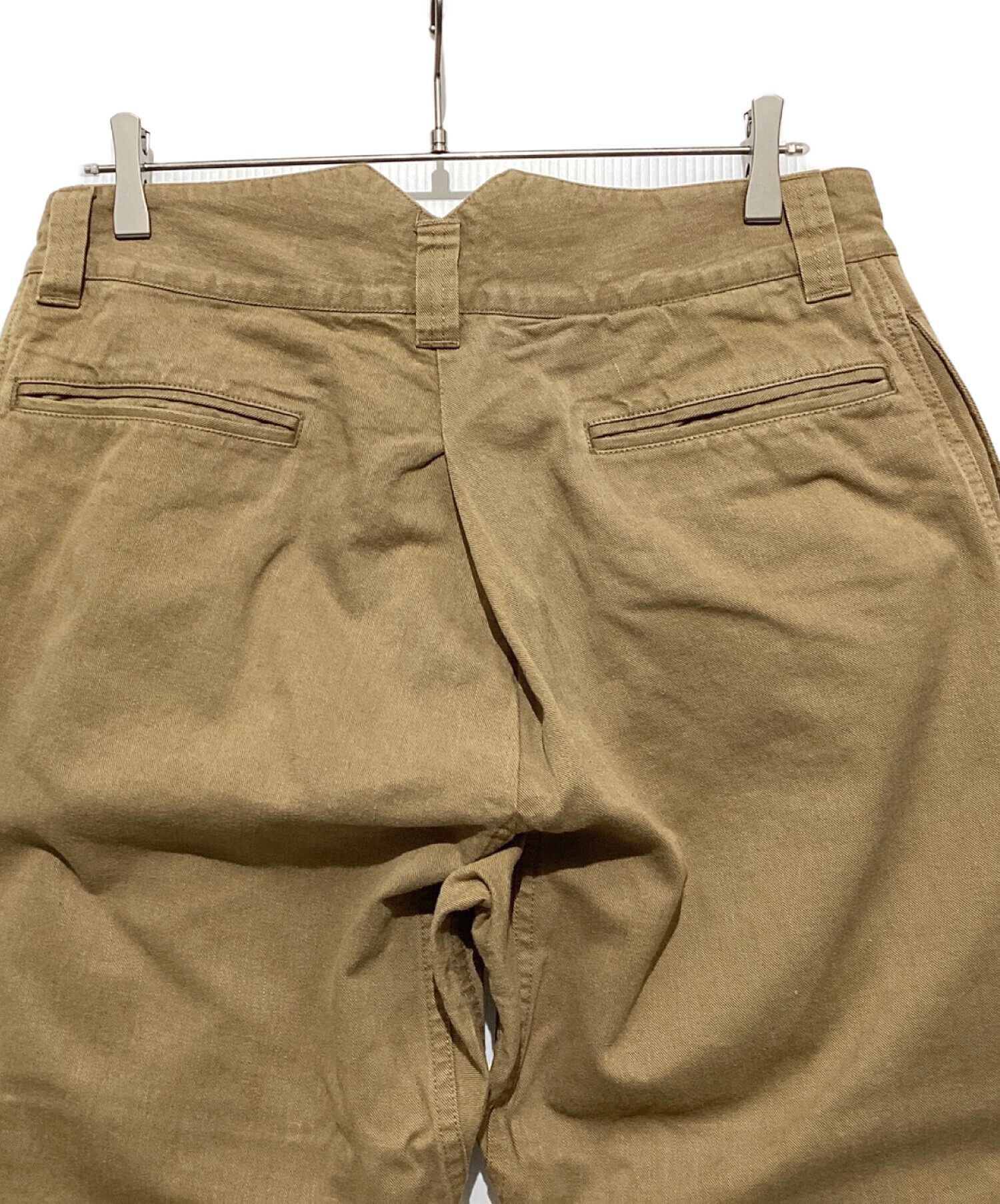 中古・古着通販】VISVIM (ビズビム) HAKAMA PANTS UNBANDED ベージュ