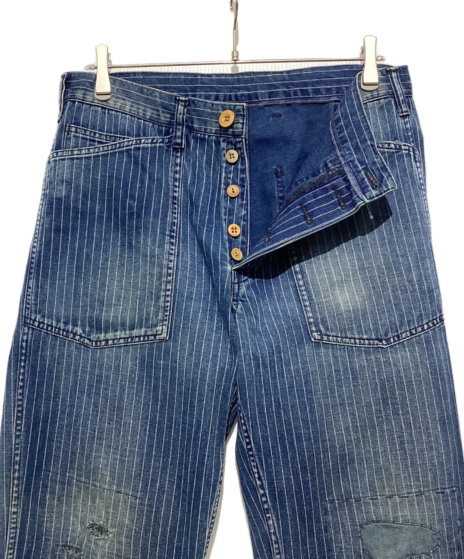 パンツ visvim CARPENTER PRIME DMGD WABASH 1 visvim CARPENTER PRIME DMGD WABASH 1 VISVIM(ビズビム) CARPENTER