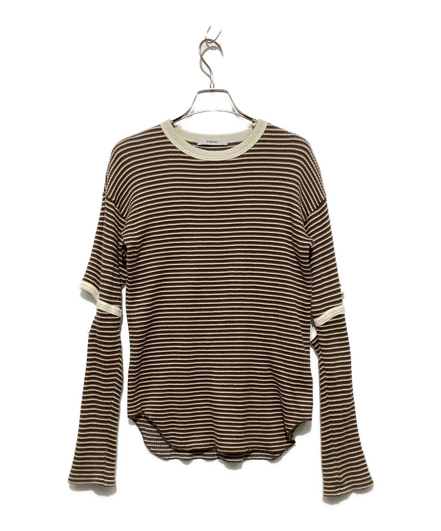 中古・古着通販】PHEENY (フィーニー) マルチボーダートップス