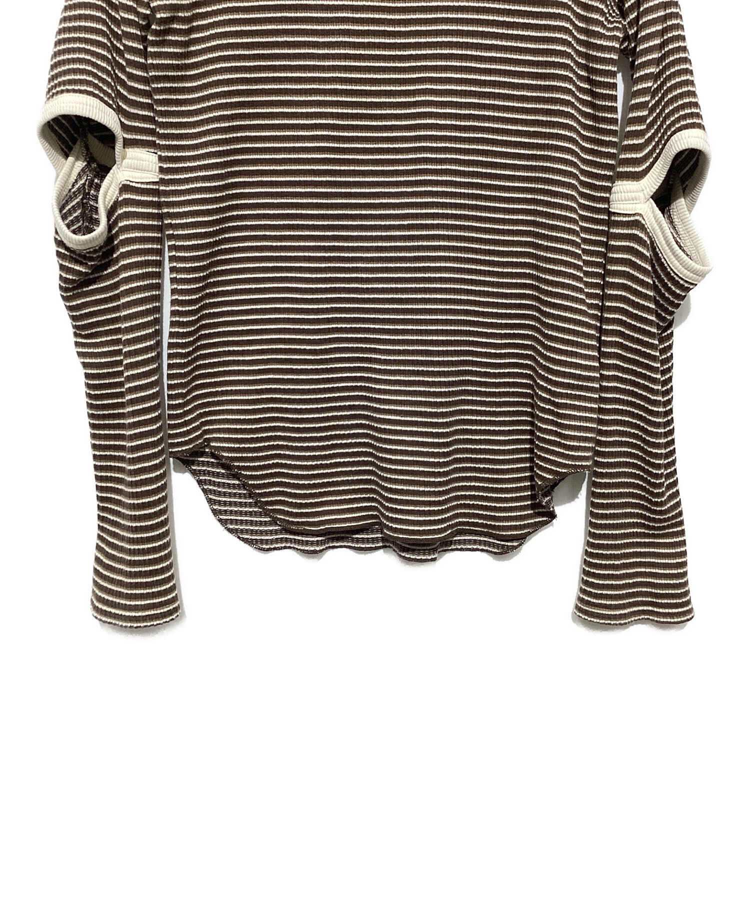 中古・古着通販】PHEENY (フィーニー) マルチボーダートップス