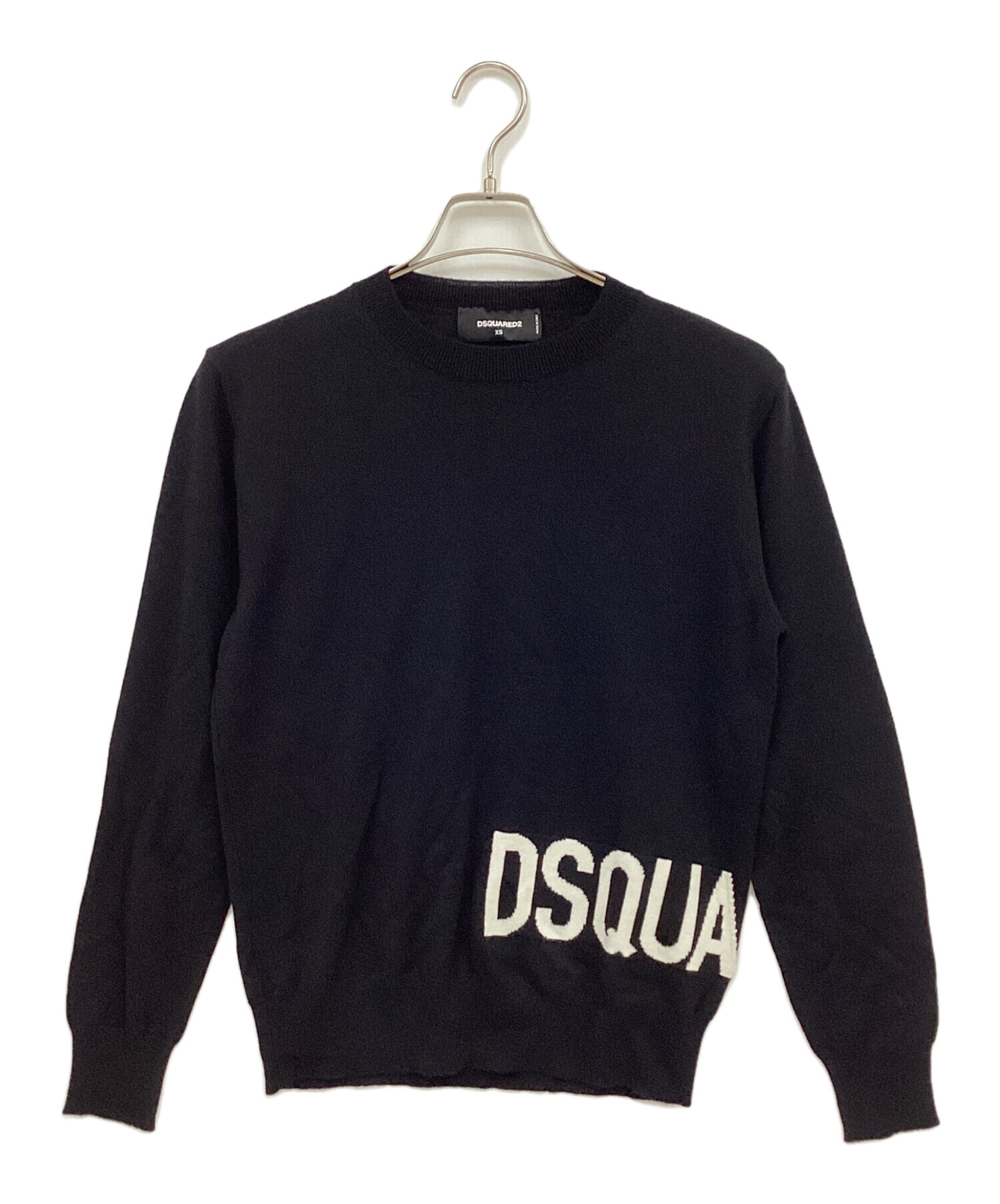 中古・古着通販】DSQUARED2 (ディースクエアード) クルーネックニット