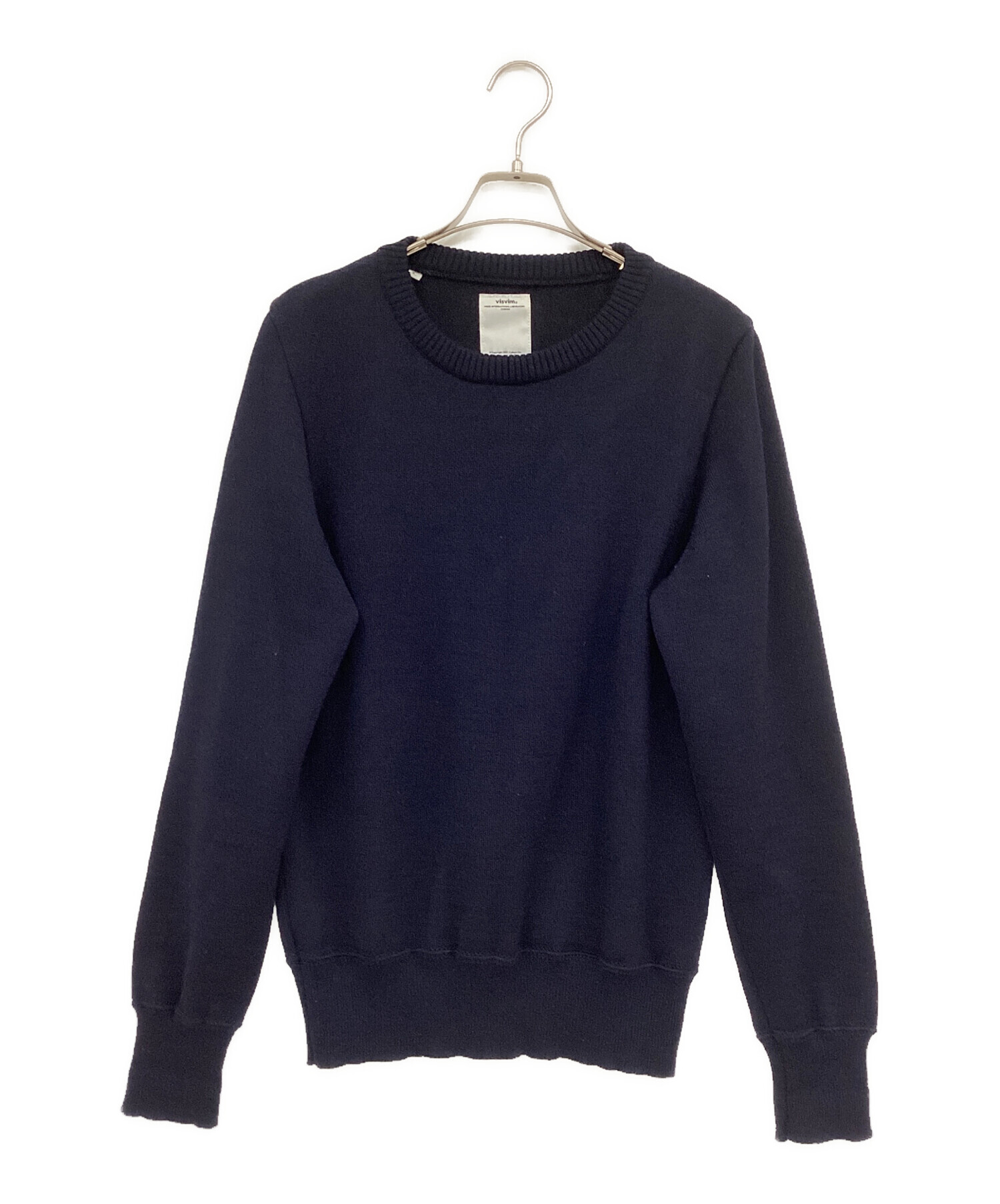 中古・古着通販】VISVIM (ビズビム) CREW NECK SWEATER ネイビー 