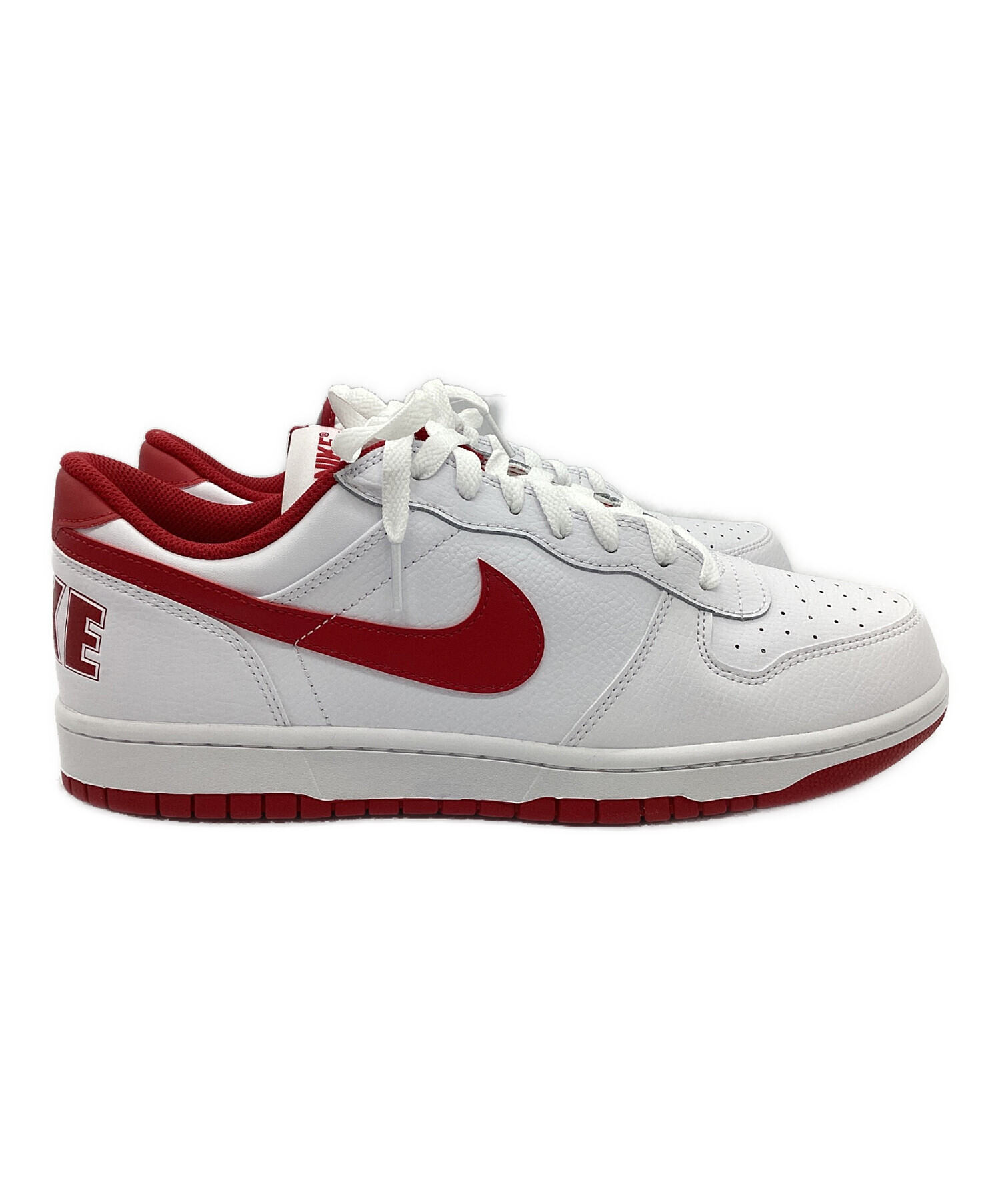 ナイキ 30センチ 中古品 中古・古着通販NIKE (ナイキ) BIG LOW ホワイト×レッド サイズ:30