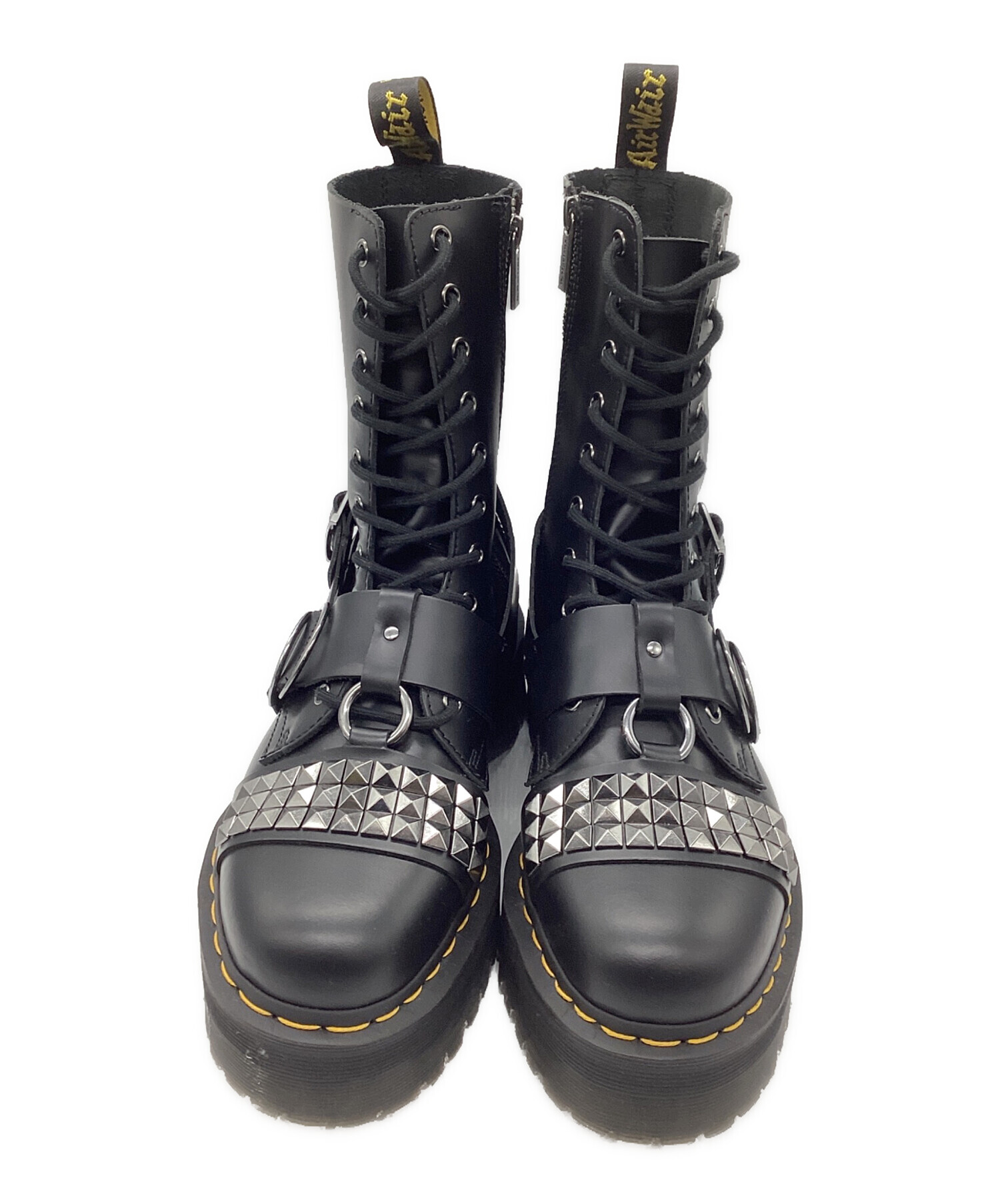 【激レア】Dr.Martens JADON HI STUD UK5 黒 厚底 中古・古着通販】Dr.Martens (ドクターマーチン) JADON HI STUD