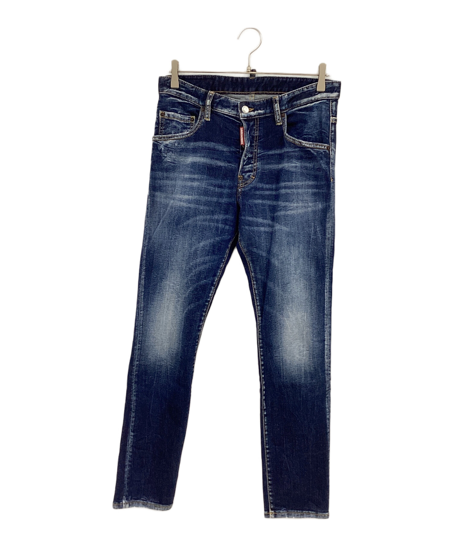 DSQUARED2 スキニーデニム ロゴ DSQUARED2（ディースクエアード） S71LB1029 Medium Breeze Wash