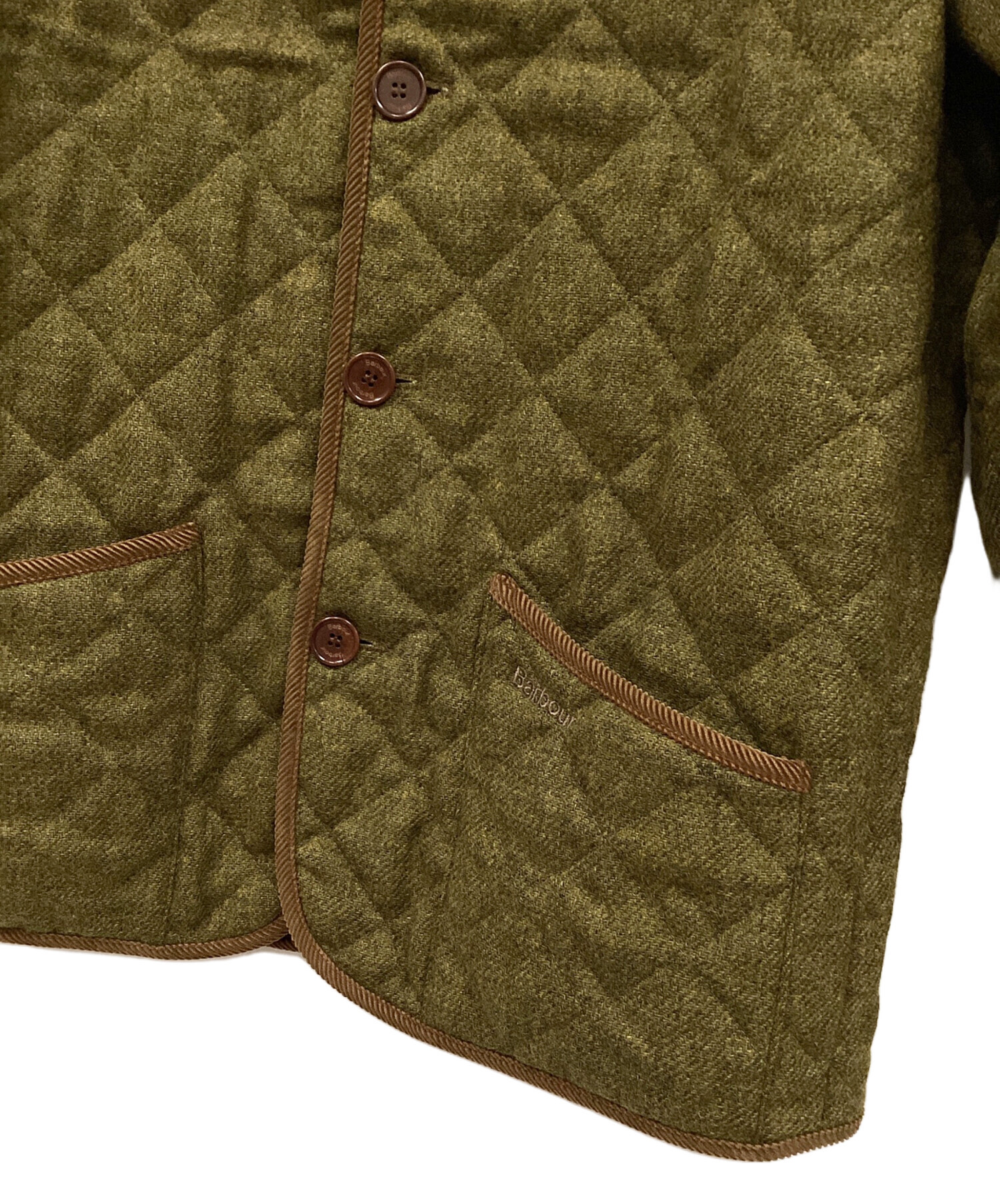 中古・古着通販】Barbour (バブアー) ウールキルティングジャケット 
