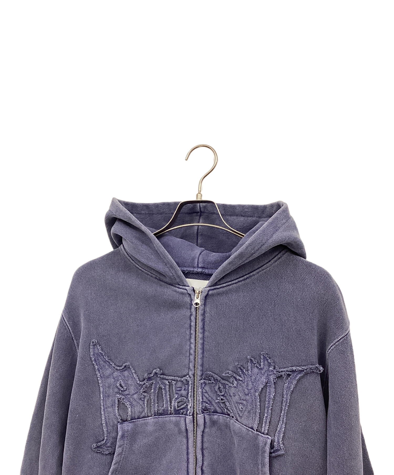 中古・古着通販】BLESSU (ブレスユー) ジップアップパーカー ネイビー