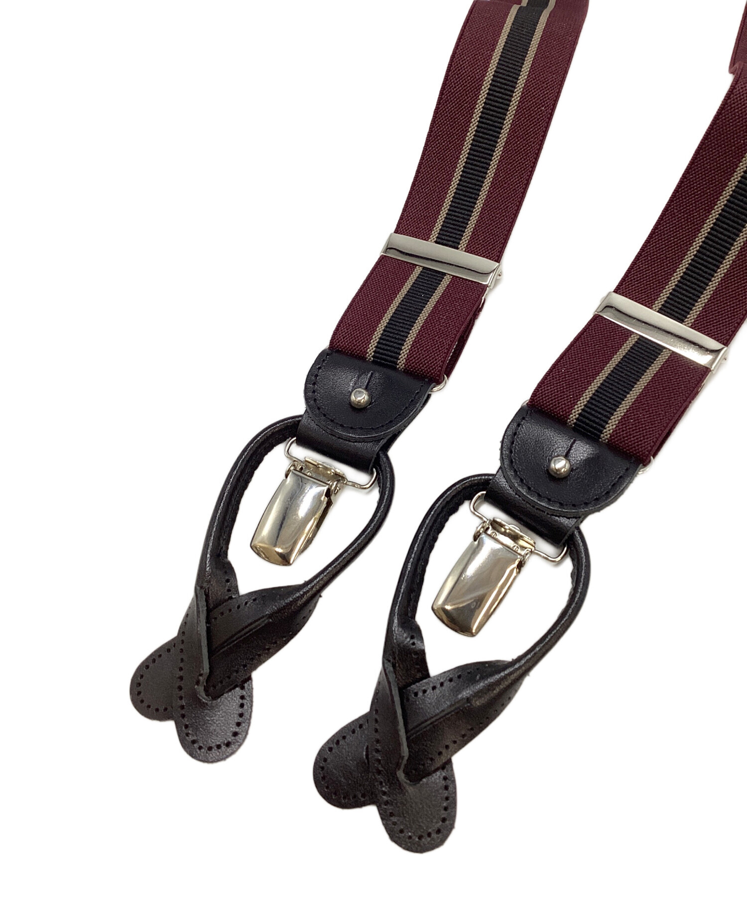  THURSTON アルバートサーストン サスペンダー 中古美品 中古・古着通販】ALBERT THURSTON (アルバートサーストン
