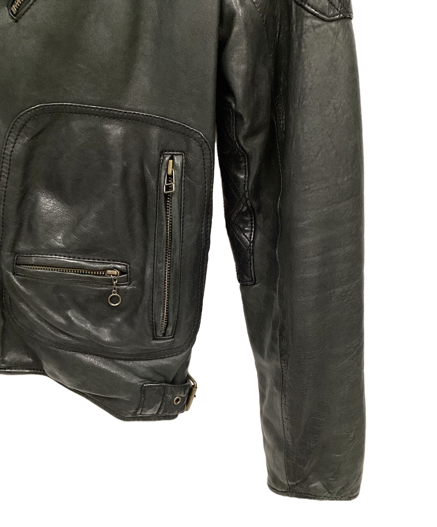 中古・古着通販】JOHNBULL (ジョンブル) ラムレザージャケット