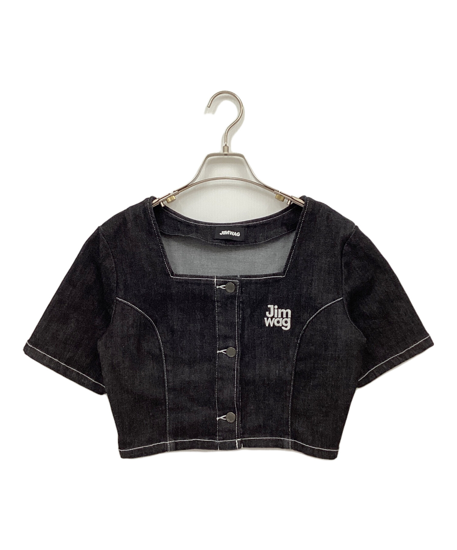 中古・古着通販】JIMWAG (ジムワッグ) デニムジャケット ブラック