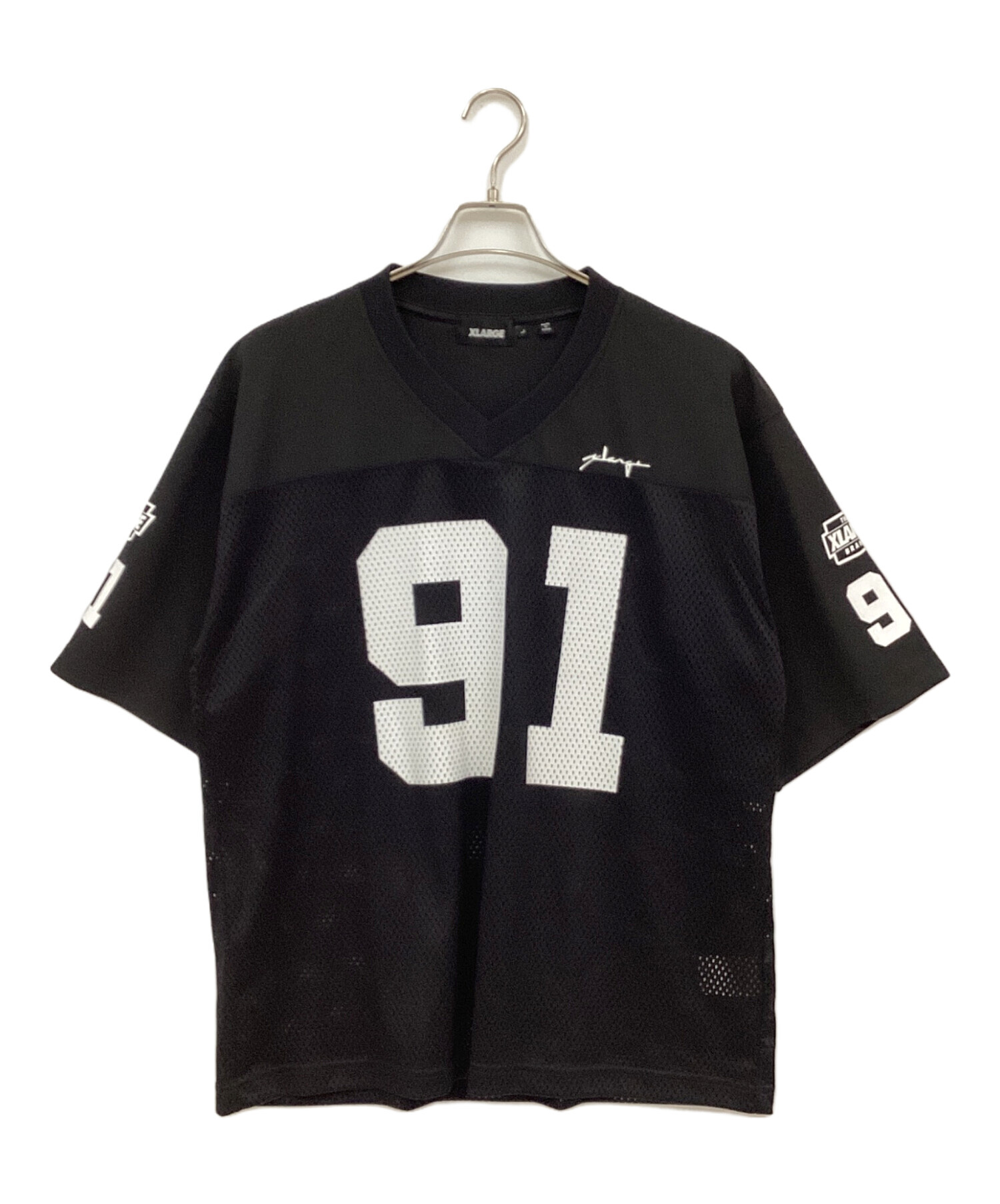 中古・古着通販】X-LARGE (エクストララージ) ゲームシャツ ブラック