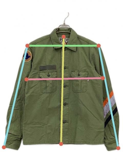中古・古着通販】FREECITY (フリーシティー) ミリタリー調ジャケット