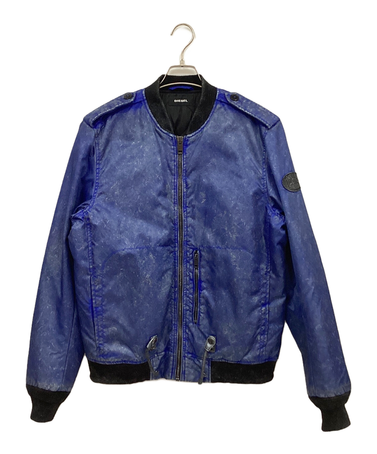 中古・古着通販】DIESEL (ディーゼル) ジップアップジャケット ブルー 