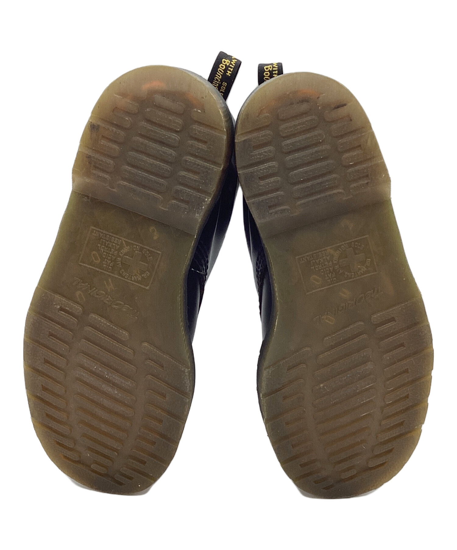 Dr. Martens ブラックブーツ UK 4 Dr.Martens(ドクターマーチン) / レースアップブーツ/6ホール