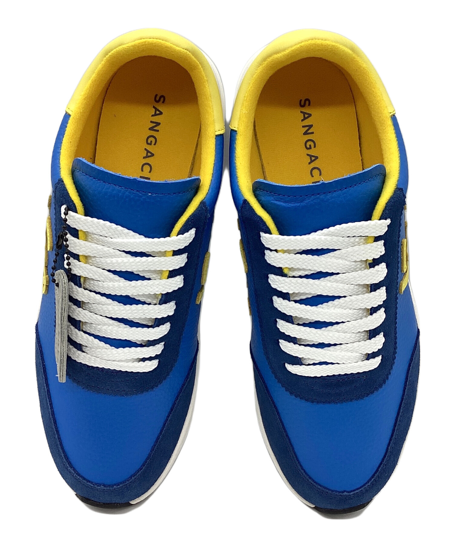 中古・古着通販】Sangacio (サンガッチョ) スニーカー ブルー×イエロー
