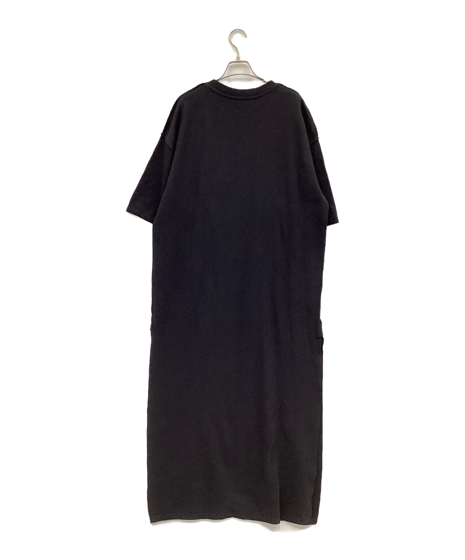 中古・古着通販】DIESEL (ディーゼル) 半袖ワンピース ブラック