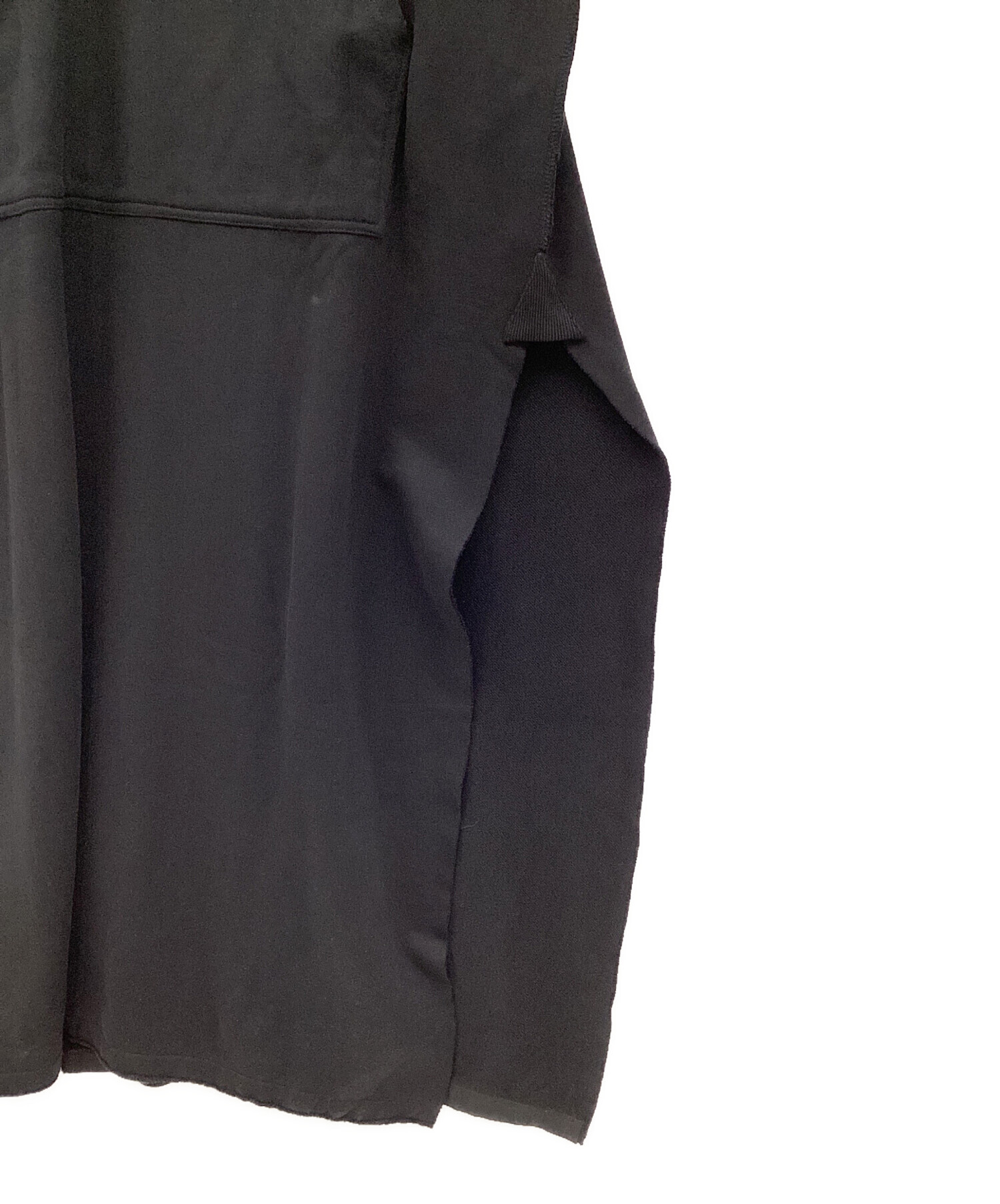 中古・古着通販】DIESEL (ディーゼル) 半袖ワンピース ブラック