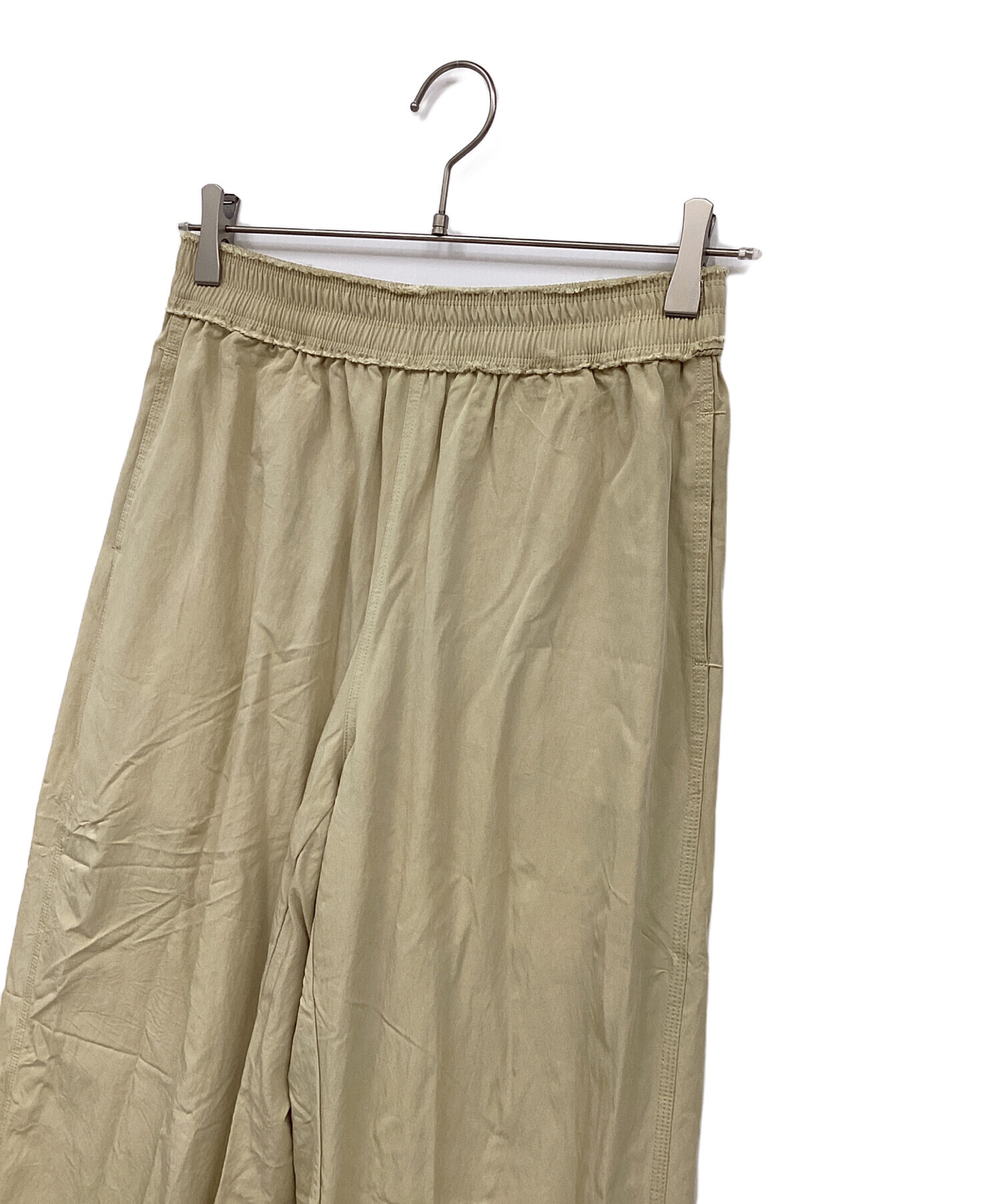 中古・古着通販】anuke (アンヌーク) Chambray Rough Pants ベージュ