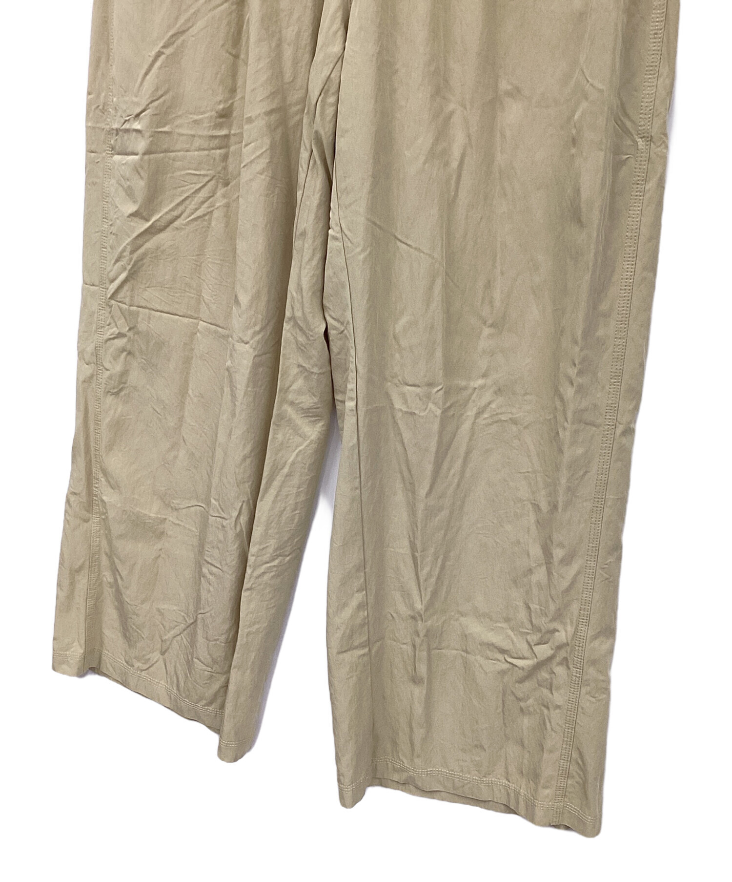 中古・古着通販】anuke (アンヌーク) Chambray Rough Pants ベージュ