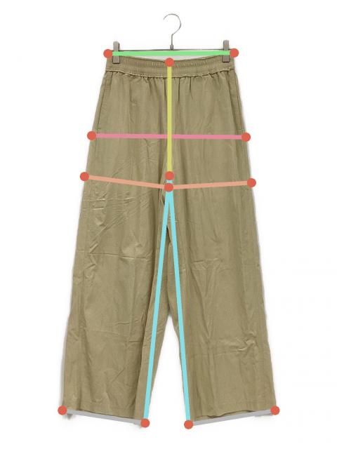 中古・古着通販】anuke (アンヌーク) Chambray Rough Pants ベージュ