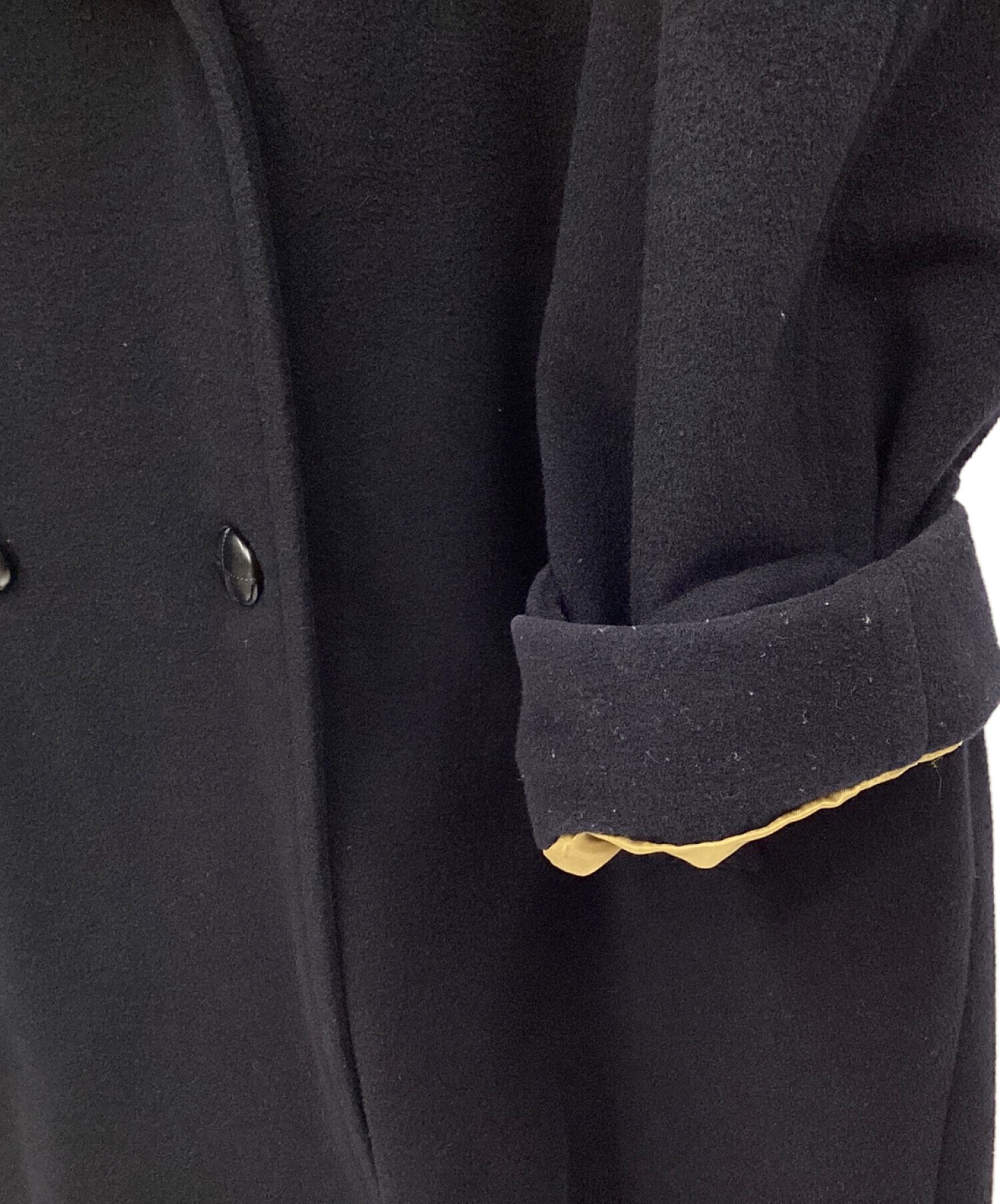 中古・古着通販】Burberry's (バーバリーズ) Pコート ネイビー サイズ