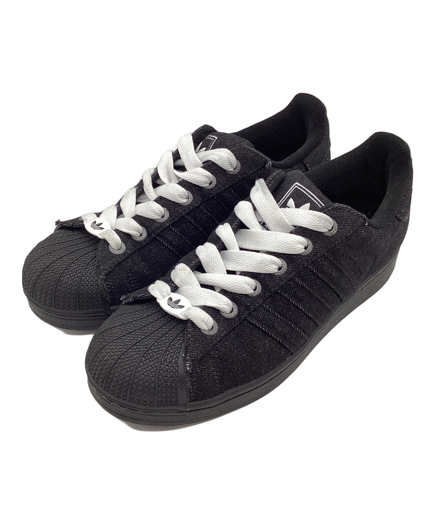 中古・古着通販】adidas (アディダス) スーパースターII ブラック 