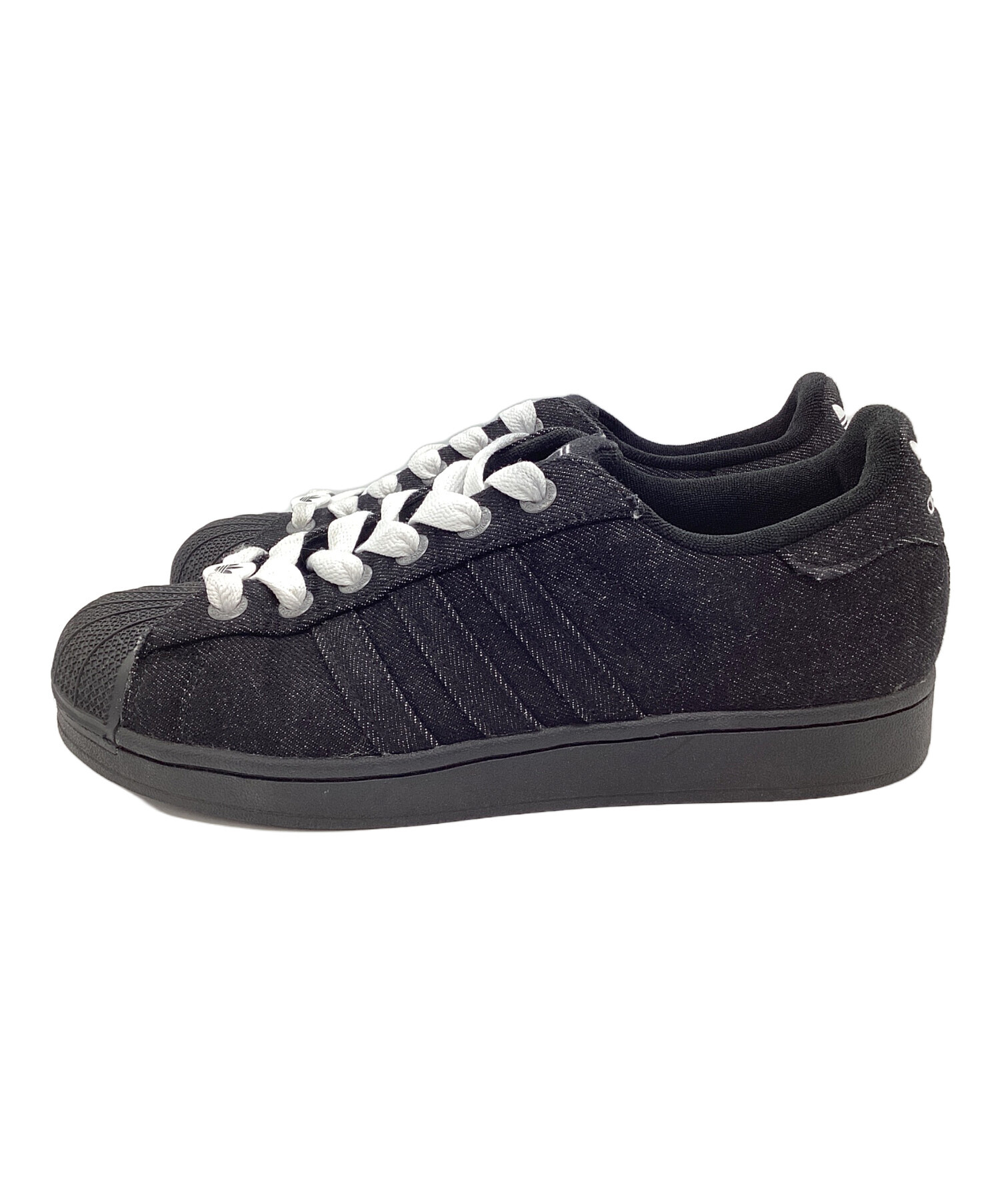 中古・古着通販】adidas (アディダス) スーパースターII ブラック 