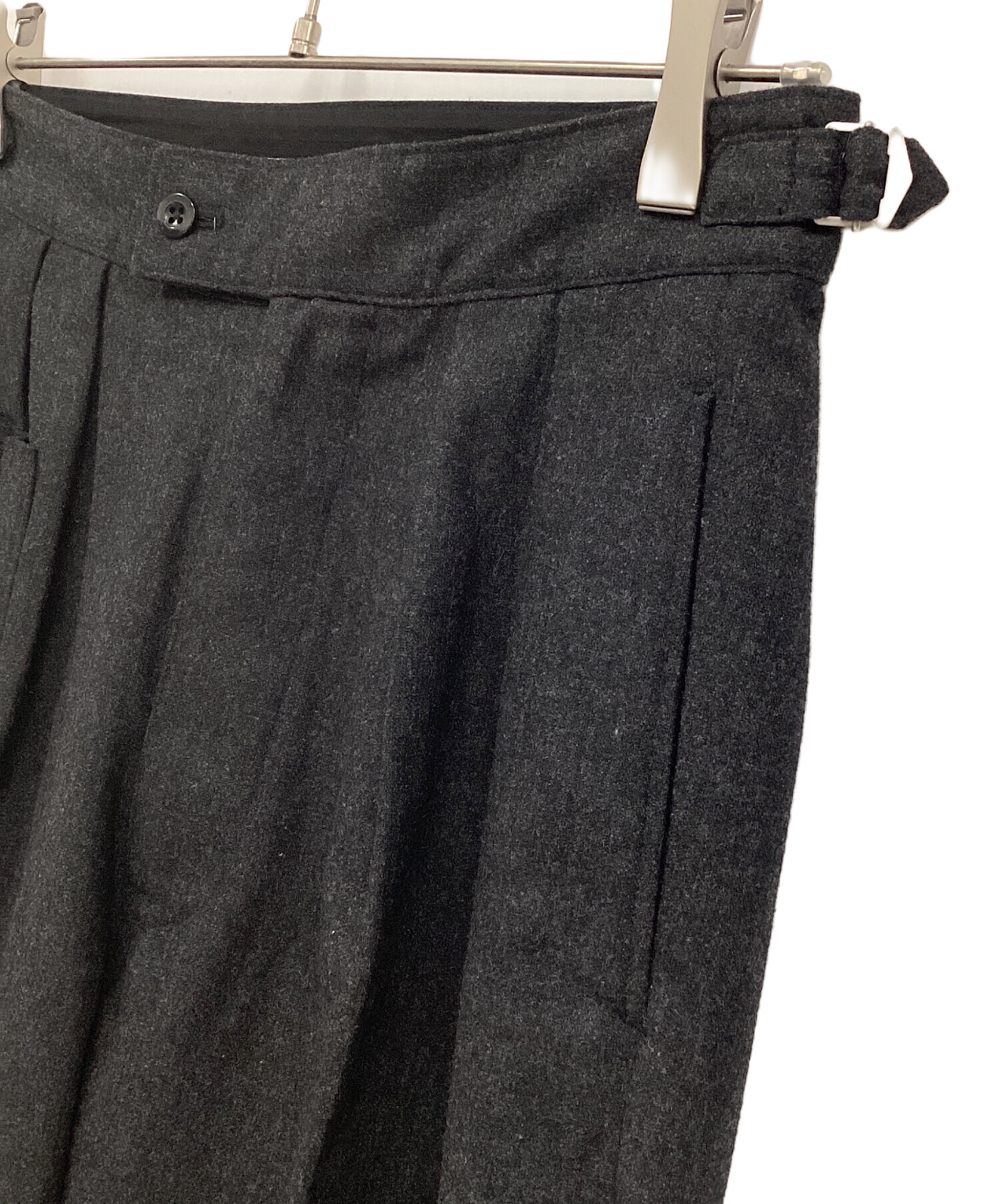 中古・古着通販】PHIGVEL (フィグベル) スラックスパンツ ブラック